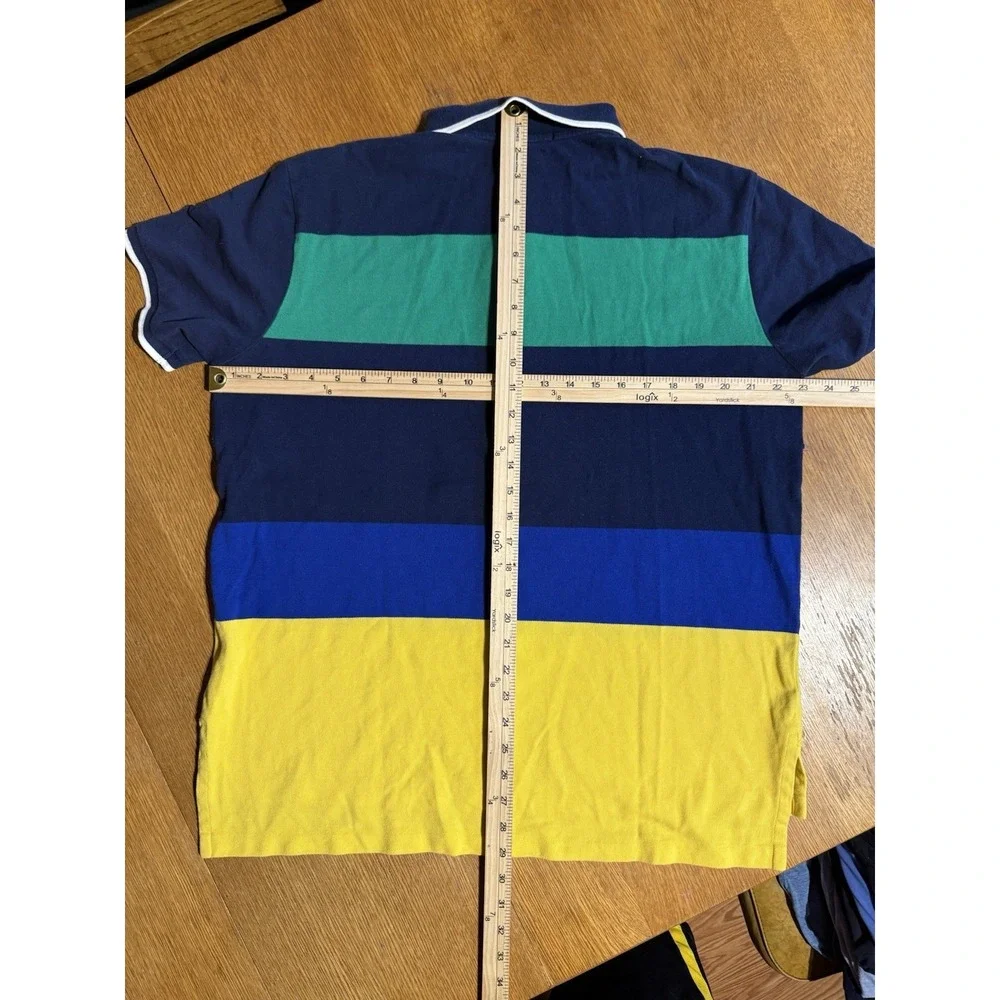 Polo Ralph Lauren Custom Fit P15 Offshore‎ Sailing Team Stripe Polo Shirt XL